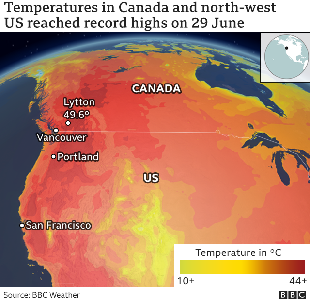 Mapa de Estats Units i Canadà.