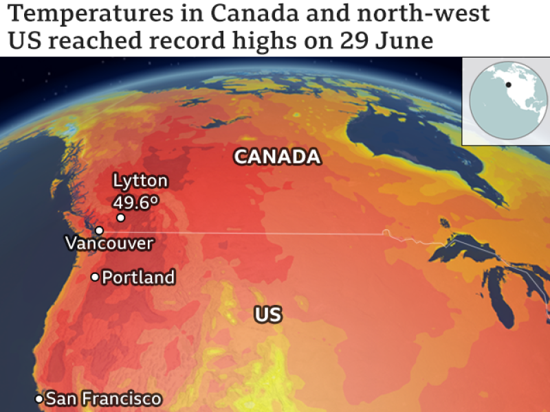 Mapa de Estats Units i Canadà.